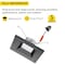 Nuwatt 6" LED Square Retrofit Black Trim Recessed Lights 5CCT 2700K/3000K/3500K/4000K/5000K Selectable 4 PK NW-SQ-C6-14W-5CCT-BLK-4P - alternate 3